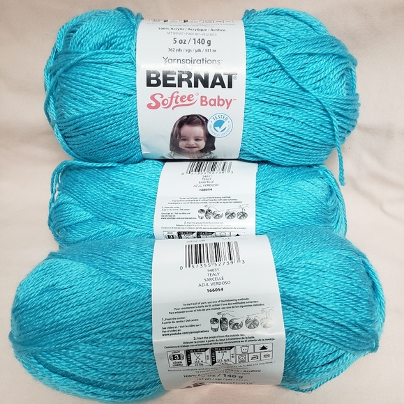 Bernat Art Bernat Softee Baby Light Weight Baby Yarn 3pack Poshmark